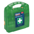 Sealey SFA01S First Aid Kit Small - BS 8599 - 1 Compliant - SFA01S - Sealey Tools UK - Workshop Tool Storage
