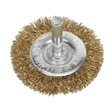 Sealey SFB50 Flat Wire Brush 50mm with 6mm Shaft - SFB50 - Sealey Tools UK - Workshop Tool Storage