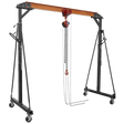 Sealey SG1000KITG Portable Adjustable Gantry Crane with Geared Trolley Combo 1 Tonne - SG1000KITG - Sealey Tools UK - Workshop Tool Storage