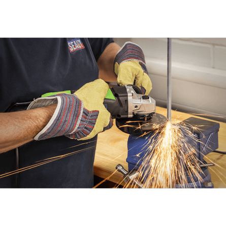 Sealey SG115EHV 115mm Angle Grinder 750W - SG115EHV - Sealey Tools UK - Workshop Tool Storage