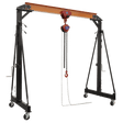 Sealey SG2000KIT Portable Lifting Gantry Crane Adjustable 2 Tonne & Hoist Combo - SG2000KIT - Sealey Tools UK - Workshop Tool Storage
