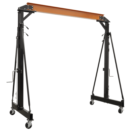 Sealey SG2000W Portable Gantry Crane Adjustable 2tonne - SG2000W - Sealey Tools UK - Workshop Tool Storage