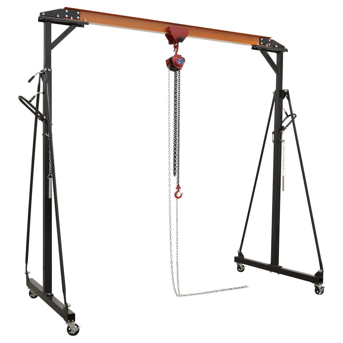 Sealey Portable Gantry Crane Adjustable 0.5 Tonne | SG500KIT – Workshop ...