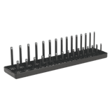Sealey SH3815 Socket Holder 3/8"Sq Drive 6 - 20mm - SH3815 - Sealey Tools UK - Workshop Tool Storage