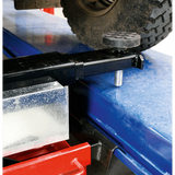 Sealey SJBEX200 Jacking Beam 2tonne with Arm Extenders & Flat Roller Supports - Jacking Beams - SLY-11257 - Sealey Tools UK - Workshop Tool Storage
