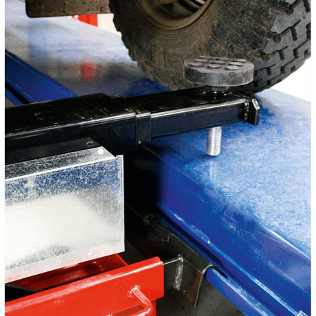 Sealey SJBEX200 Jacking Beam 2tonne with Arm Extenders & Flat Roller Supports - Jacking Beams - SLY-11257 - Sealey Tools UK - Workshop Tool Storage