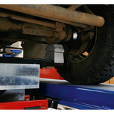 Sealey SJBEX200 Jacking Beam 2tonne with Arm Extenders & Flat Roller Supports - Jacking Beams - SLY-11257 - Sealey Tools UK - Workshop Tool Storage