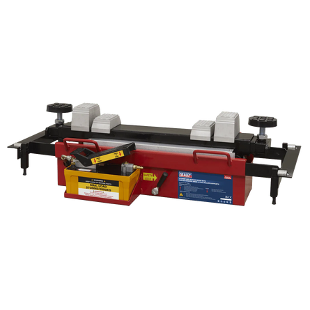 Sealey SJBEX200A Air Jacking Beam 2tonne with Arm Extenders & Flat Roller Supports - SJBEX200A - Sealey Tools UK - Workshop Tool Storage