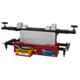 Sealey SJBEX200A Air Jacking Beam 2tonne with Arm Extenders & Flat Roller Supports - SJBEX200A - Sealey Tools UK - Workshop Tool Storage