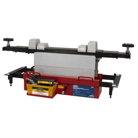 Sealey SJBEX200A Air Jacking Beam 2tonne with Arm Extenders & Flat Roller Supports - SJBEX200A - Sealey Tools UK - Workshop Tool Storage