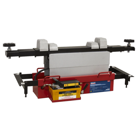 Sealey SJBEX200A Air Jacking Beam 2tonne with Arm Extenders & Flat Roller Supports - SJBEX200A - Sealey Tools UK - Workshop Tool Storage