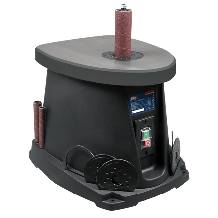 Sealey SM1200 Oscillating Spindle/Bobbin Sander 450W - SM1200 - Sealey Tools UK - Workshop Tool Storage