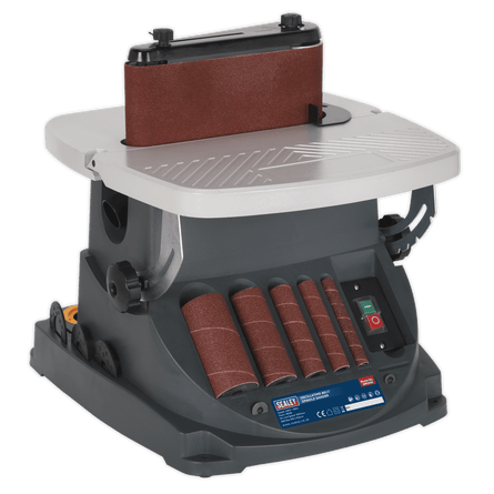 Sealey SM1300 Oscillating Belt& Spindle/Bobbin Sander 230V - SM1300 - Sealey Tools UK - Workshop Tool Storage