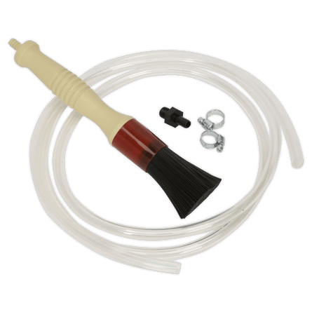 Sealey SM201 Cleaning Brush with Hose - SM201 - Sealey Tools UK - Workshop Tool Storage