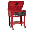 Sealey SM28 Mobile Parts Cleaning Tank 50ltr - Parts Cleaning Tanks - SLY-16759 - Sealey Tools UK - Workshop Tool Storage