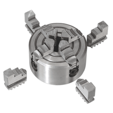 Sealey SM30024JC Independent Chuck 4 - Jaw - SM30024JC - Sealey Tools UK - Workshop Tool Storage