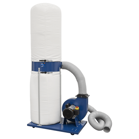 Sealey SM47 Dust & Chip Extractor 2hp 230V - SM47 - Sealey Tools UK - Workshop Tool Storage