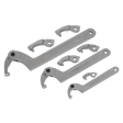 Sealey SMC2 Adjustable C Spanner - Hook & Pin Wrench Set 11pc - SMC2 - Sealey Tools UK - Workshop Tool Storage