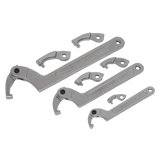 Sealey SMC2 Adjustable C Spanner - Hook & Pin Wrench Set 11pc - SMC2 - Sealey Tools UK - Workshop Tool Storage