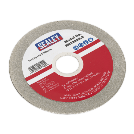 Sealey SMS2003.B Grinding Disc Diamond Coated 100mm for SMS2003 - SMS2003.B - Sealey Tools UK - Workshop Tool Storage