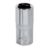 Sealey SP1408 WallDrive® Socket 8mm 1/4"Sq Drive Fully Polished - SP1408 - Sealey Tools UK - Workshop Tool Storage