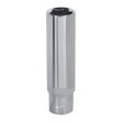 Sealey SP1410D WallDrive® Socket 10mm Deep 1/4"Sq Drive Fully Polished - SP1410D - Sealey Tools UK - Workshop Tool Storage