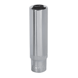 Sealey SP1410D WallDrive® Socket 10mm Deep 1/4"Sq Drive Fully Polished - SP1410D - Sealey Tools UK - Workshop Tool Storage