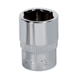 Sealey SP1413 WallDrive® Socket 13mm 1/4"Sq Drive Fully Polished - SP1413 - Sealey Tools UK - Workshop Tool Storage