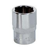 Sealey SP1413 WallDrive® Socket 13mm 1/4"Sq Drive Fully Polished - SP1413 - Sealey Tools UK - Workshop Tool Storage