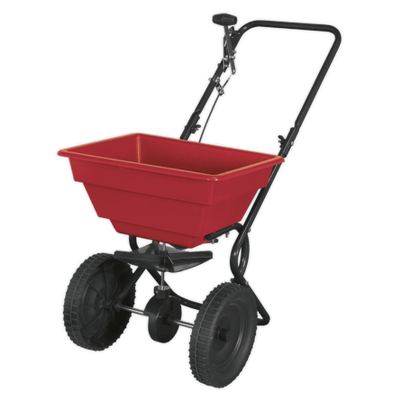 Sealey SPB27W Broadcast Spreader 27kg Walk Behind Lightweight - SPB27W - Sealey Tools UK - Workshop Tool Storage