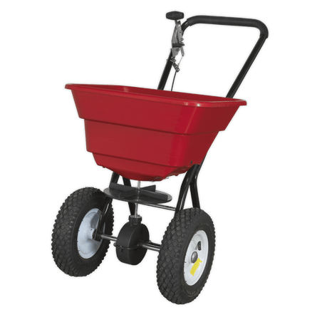 Sealey SPB37W Broadcast Spreader 37kg Walk Behind - SPB37W - Sealey Tools UK - Workshop Tool Storage