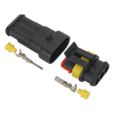 Sealey SSC3MF Superseal Male & Female Connector 3 - Way - SSC3MF - Sealey Tools UK - Workshop Tool Storage