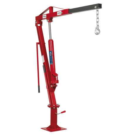 Sealey SSC750 Static Mounted Crane 750kg - SSC750 - Sealey Tools UK - Workshop Tool Storage