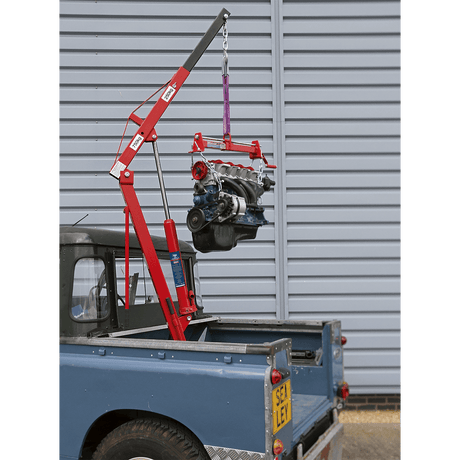 Sealey SSC750 Static Mounted Crane 750kg - SSC750 - Sealey Tools UK - Workshop Tool Storage