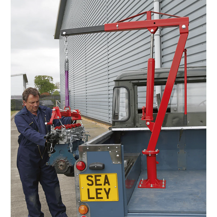 Sealey SSC750 Static Mounted Crane 750kg - SSC750 - Sealey Tools UK - Workshop Tool Storage