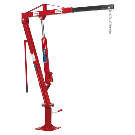 Sealey SSC750 Static Mounted Crane 750kg - SSC750 - Sealey Tools UK - Workshop Tool Storage