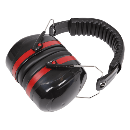 Sealey SSP19F Deluxe Ear Defenders - Folding - SSP19F - Sealey Tools UK - Workshop Tool Storage