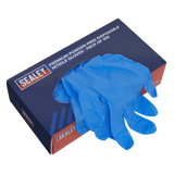 Sealey SSP55XL Premium Powder - Free Disposable Nitrile Gloves Extra - Large Pack of 100 - SSP55XL - Sealey Tools UK - Workshop Tool Storage