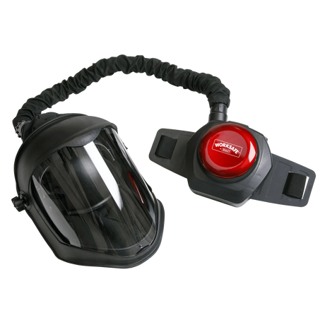 Sealey SSP80PAPR Face Shield with Powered Air Purifying Respirator (PAPR) - SSP80PAPR - Sealey Tools UK - Workshop Tool Storage