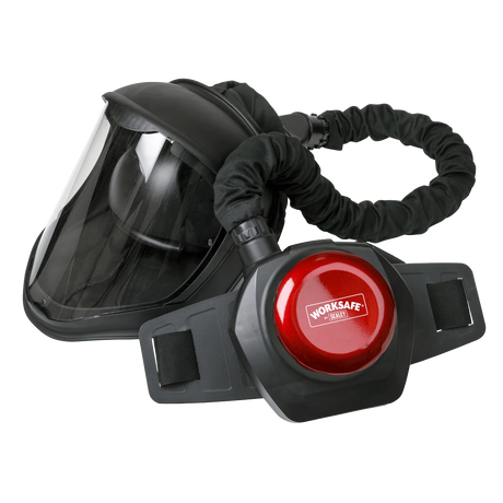 Sealey SSP80PAPR Face Shield with Powered Air Purifying Respirator (PAPR) - SSP80PAPR - Sealey Tools UK - Workshop Tool Storage