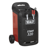 Sealey START320 Starter/Charger 320/45Amp 12/24V 230V - START320 - Sealey Tools UK - Workshop Tool Storage