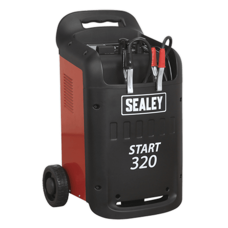 Sealey START320 Starter/Charger 320/45Amp 12/24V 230V - START320 - Sealey Tools UK - Workshop Tool Storage