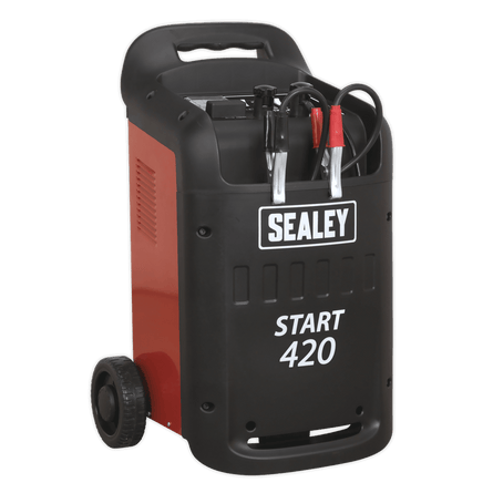 Sealey START420 Starter/Charger 420/60Amp 12/24V 230V - START420 - Sealey Tools UK - Workshop Tool Storage