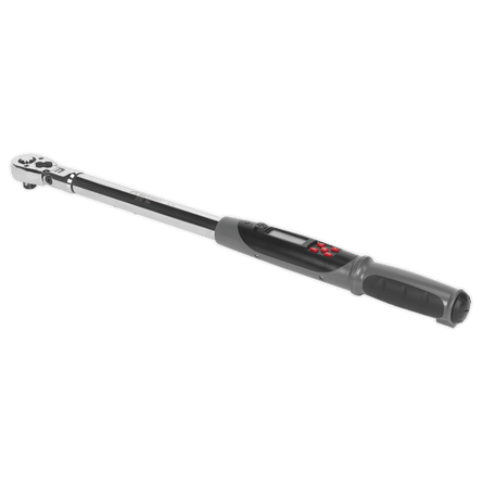 Sealey STW309 Angle Torque Wrench Flexi - Head Digital 1/2"Sq Drive 20 - 200Nm(14.7 - 147.5lb.ft) - STW309 - Sealey Tools UK - Workshop Tool Storage