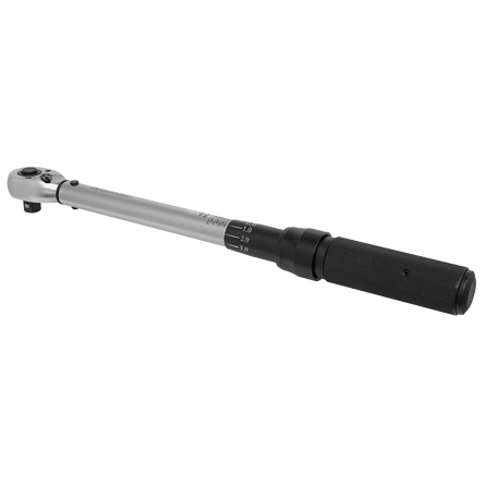 Sealey STW400 Torque Wrench Micrometer Style 40 - 210Nm 1/2"Sq Drive - STW400 - Sealey Tools UK - Workshop Tool Storage
