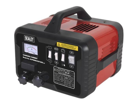 Sealey SUPERBOOST200 Starter/Charger 200/45Amp 12/24V 230V - Battery Maintenance - SLY-9839 - Sealey Tools UK - Workshop Tool Storage
