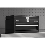 Sealey Superline Pro® Mini Toolbox with Drawer - Black - APMTB2 - APMTB2 - Sealey Tools UK - Workshop Tool Storage