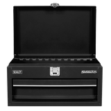 Sealey Superline Pro® Mini Toolbox with Drawer - Black - APMTB2 - APMTB2 - Sealey Tools UK - Workshop Tool Storage