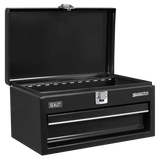 Sealey Superline Pro® Mini Toolbox with Drawer - Black - APMTB2 - APMTB2 - Sealey Tools UK - Workshop Tool Storage