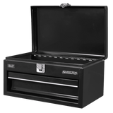 Sealey Superline Pro® Mini Toolbox with Drawer - Black - APMTB2 - APMTB2 - Sealey Tools UK - Workshop Tool Storage